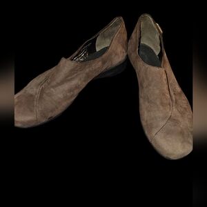 Authentic Leather Mephisto Suede Loafer Slides
